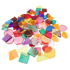 SCO MOSAIC TRANSLUCENT TILES ASSORTED 500G -Min Qty 6
