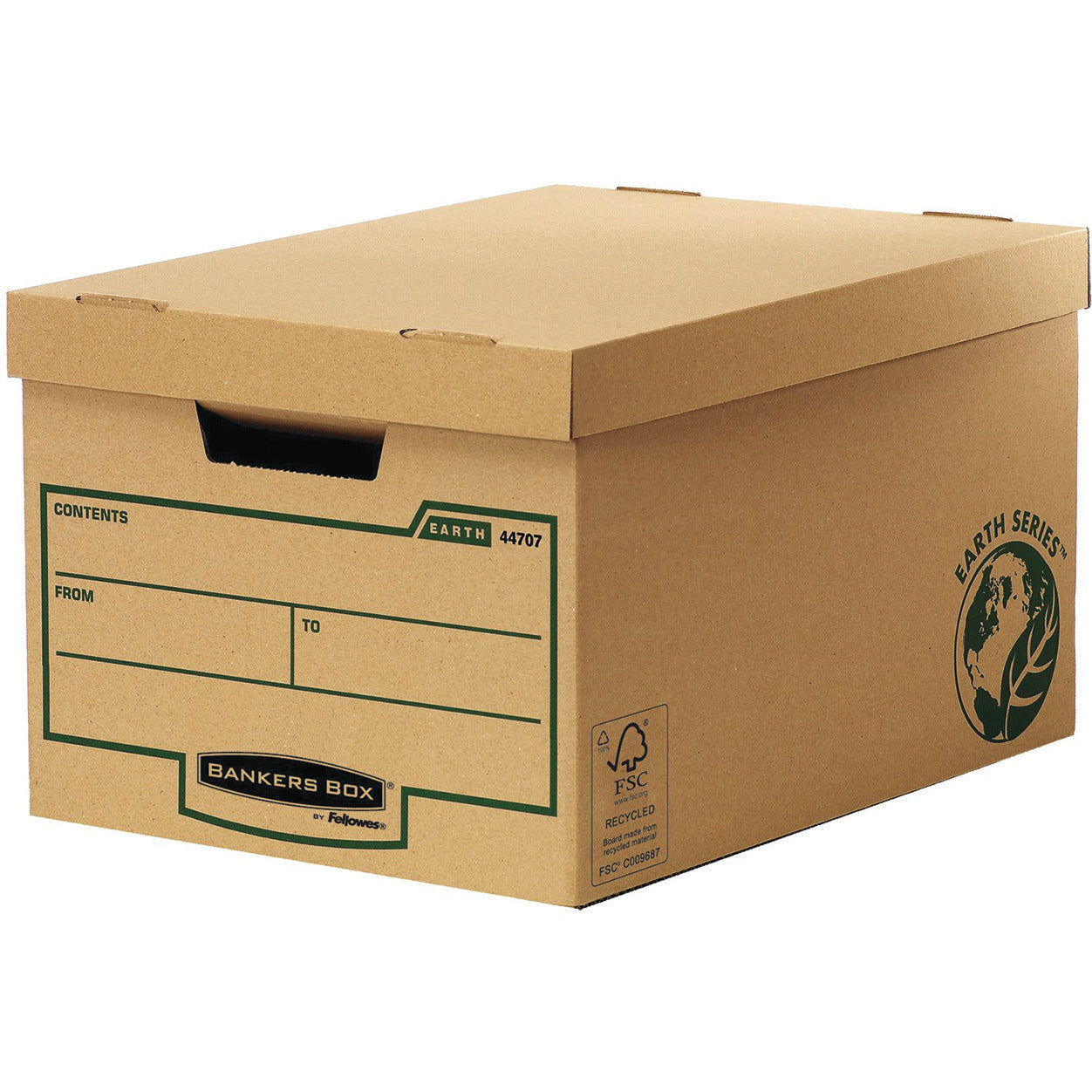 Boxstorage Economy+Lid Recy A3 Pk10