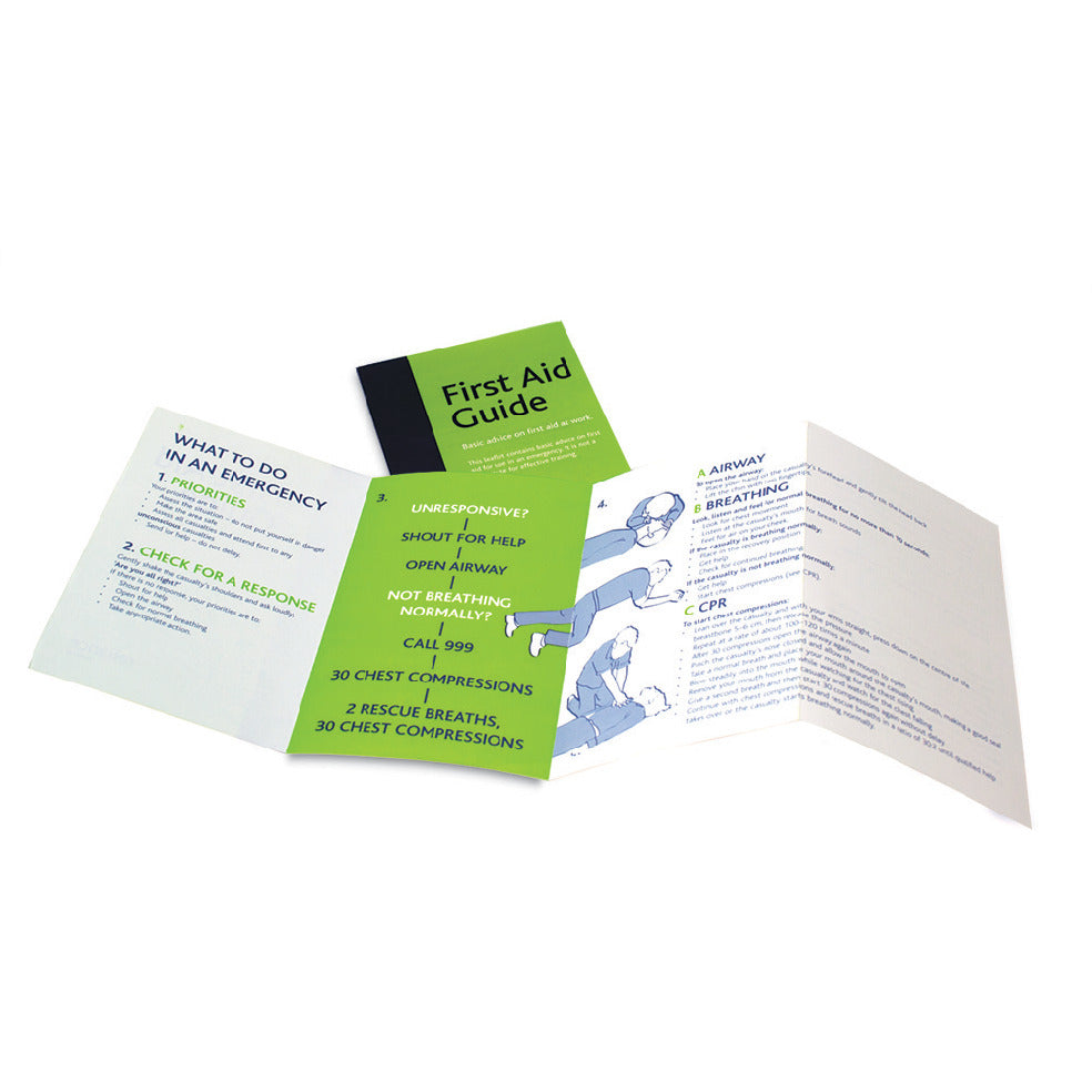 Leaflet Spare First Aid Guidance