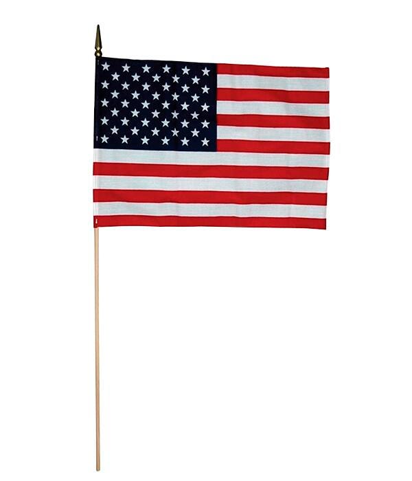 FLAG US 12X18 COTTON