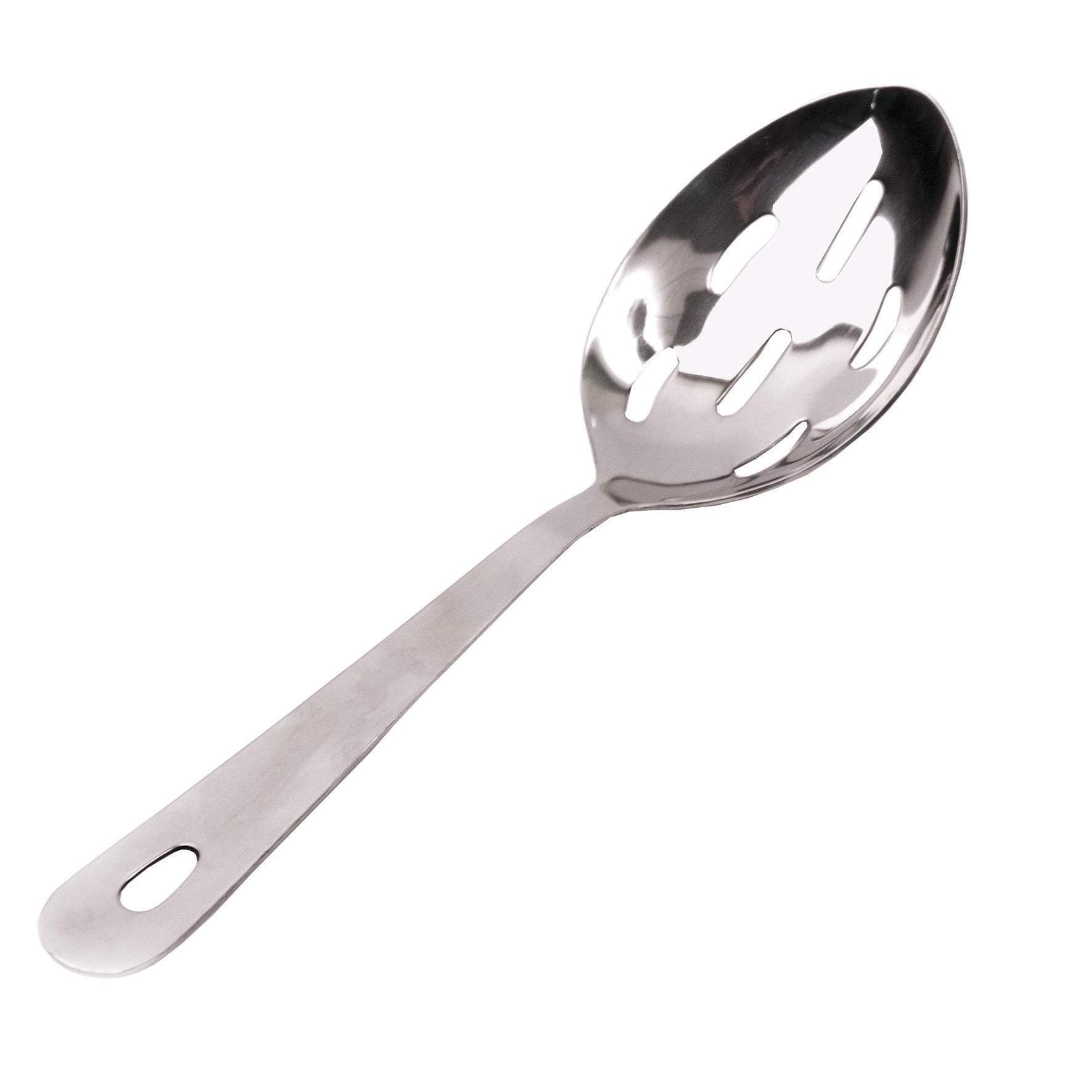 Spoon Serving Ss Perforated 25Cm