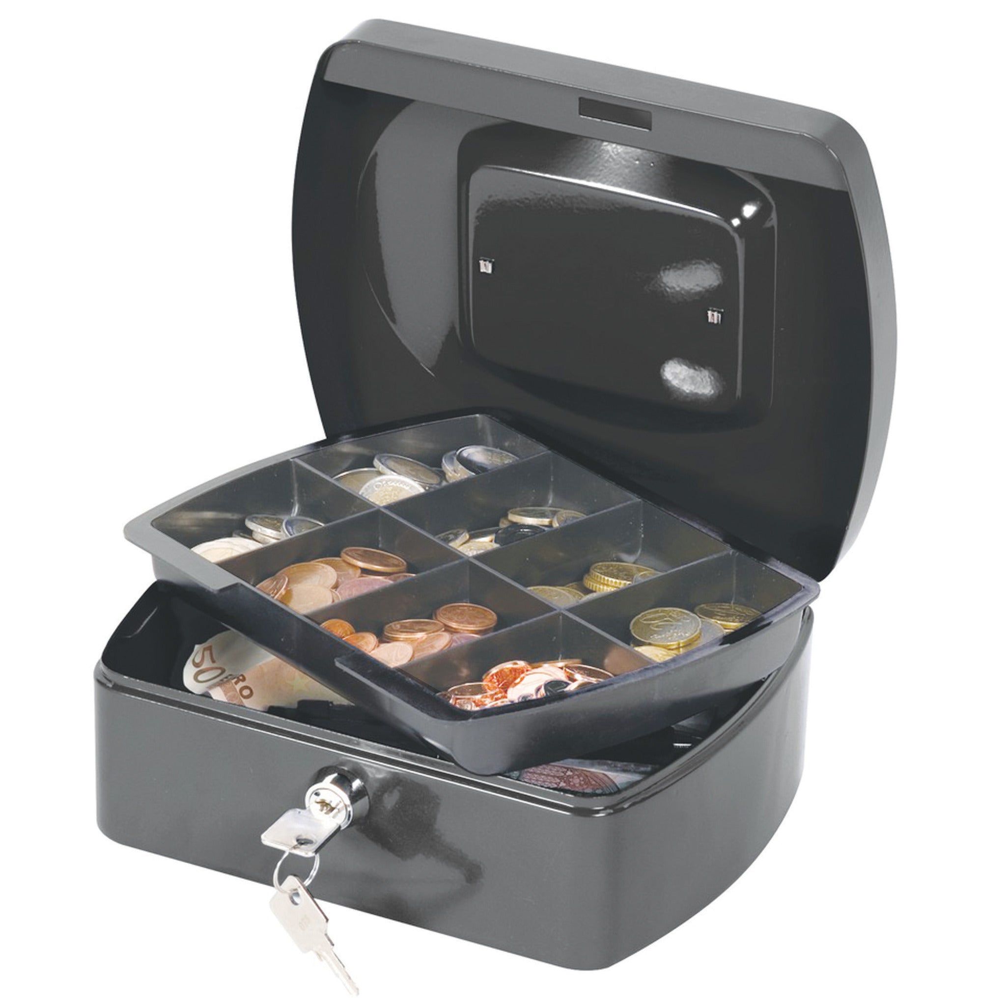 Box Cash 196X155X87Mm Incl. 2 Keys