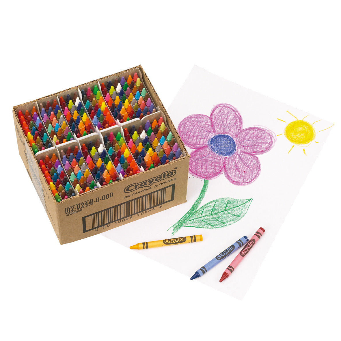 Crayons Standard C/Pk 288