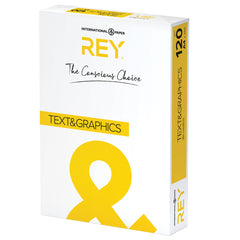 Rey Text\'N\'Graphic A4 120 Wht Pk250