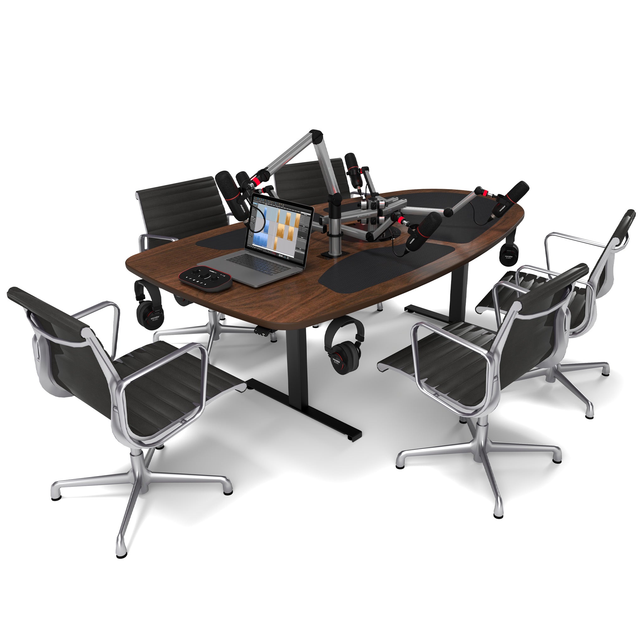 AKA Design ProCast R5 sit-stand studio desk – Walnut