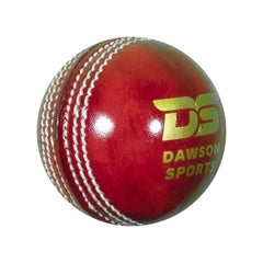 DS Match Leather Cricket Ball - Premium - Red
