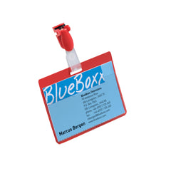Security Pass Holder Red Pk 25