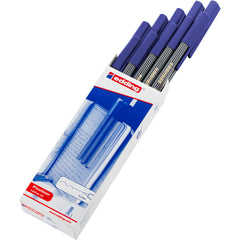 Pen Fineliner 55 Edding Blue Box 10