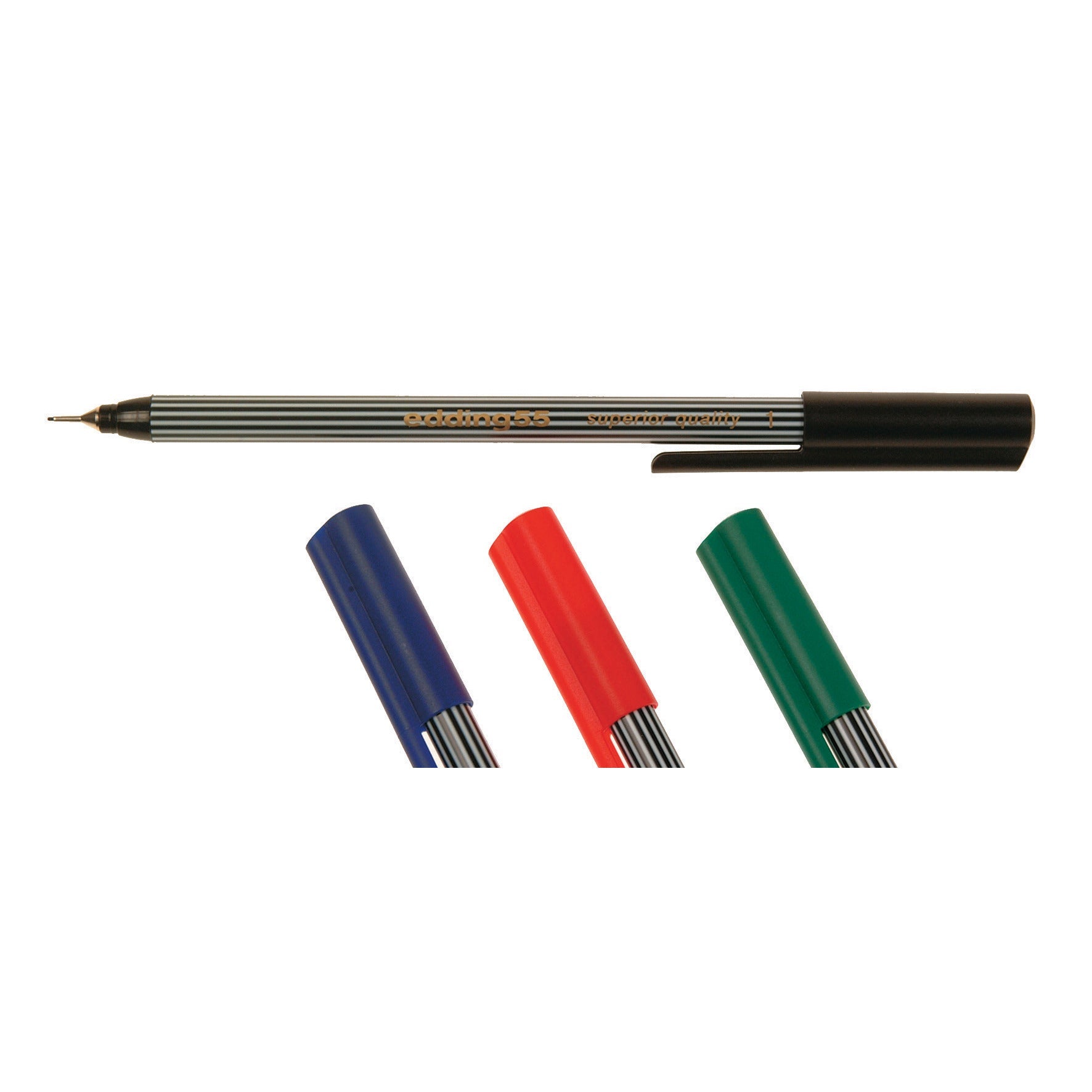 Pen Fineliner 55 Edding Black Box 10