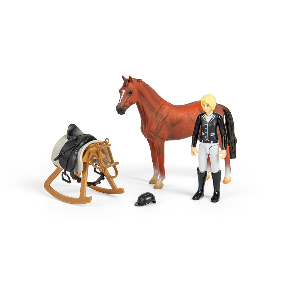 Lady Tournament Rider & Accessories Window Box (3 Years +)