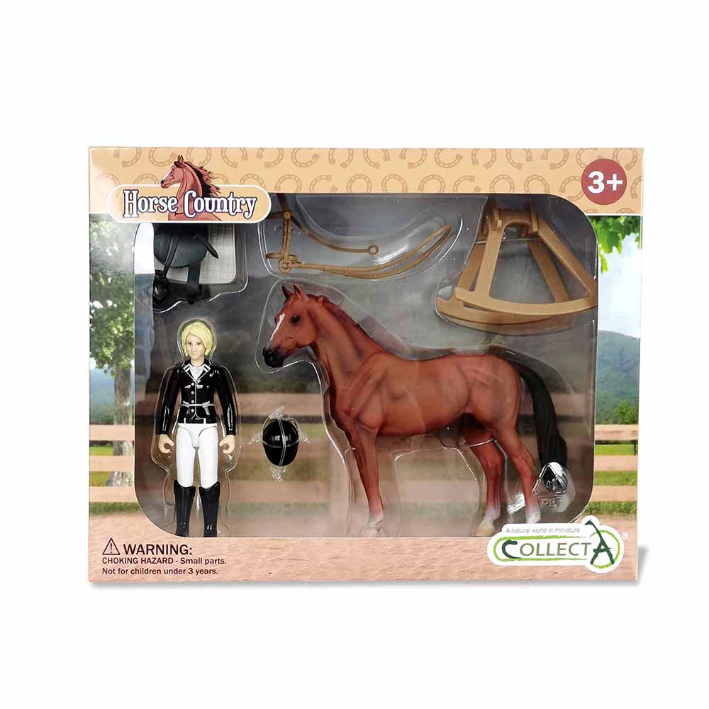 Lady Tournament Rider & Accessories Window Box (3 Years +)