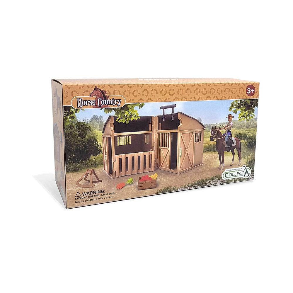 Rider & Accessories with Horse & Stable Box Set (3 Years +)