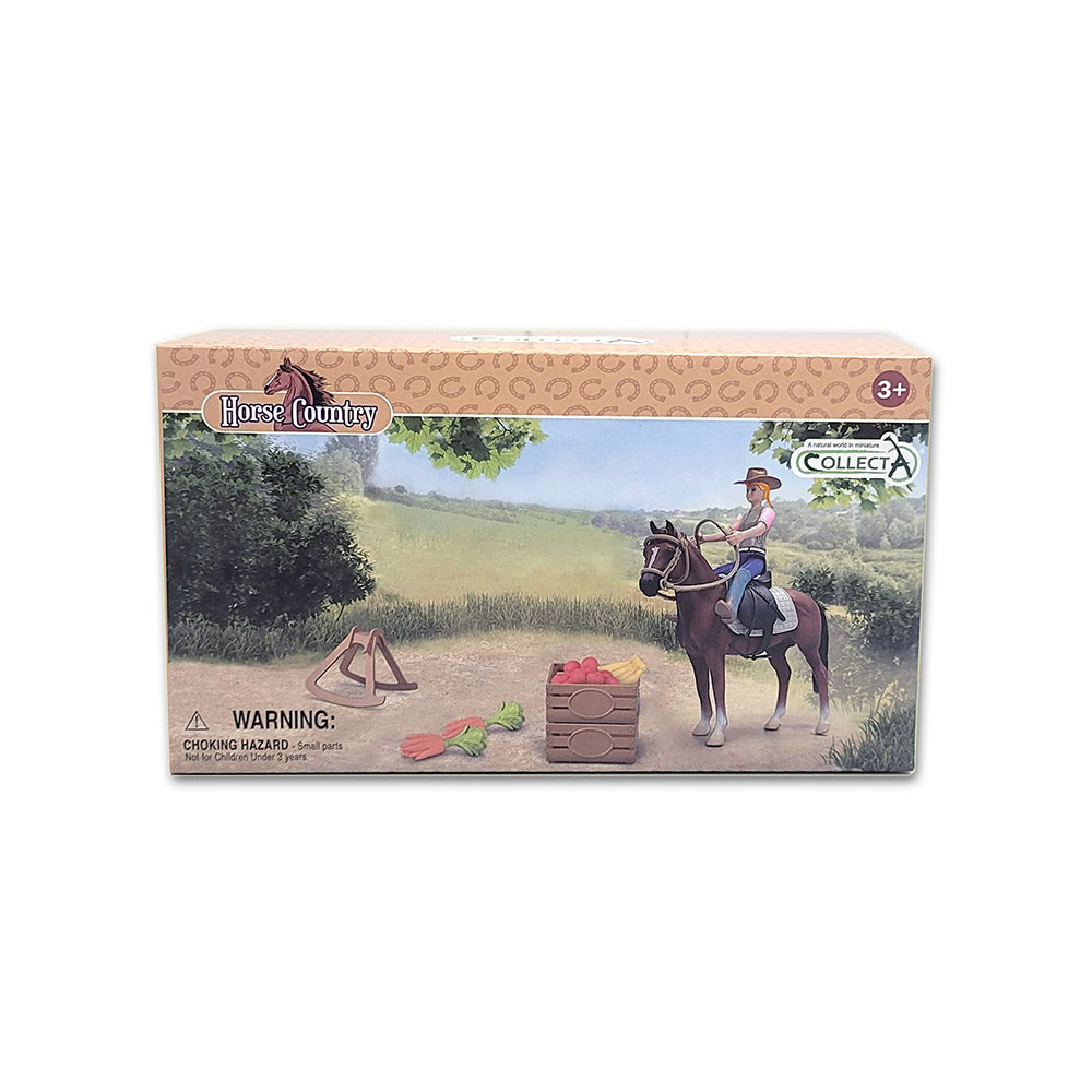 Rider & Accessories with Horse Box Set (3 Years +)