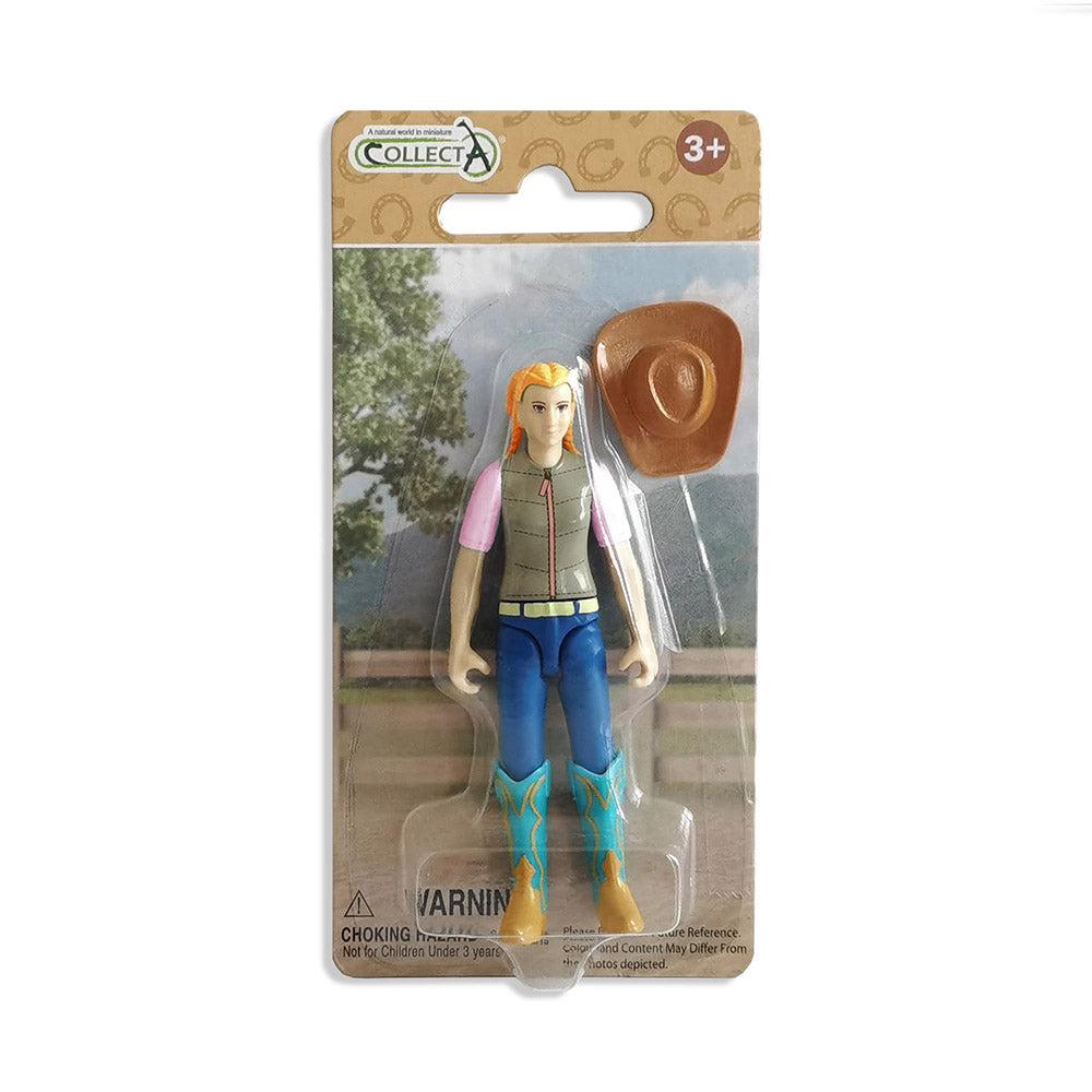 Lady Hobby Rider with Cowgirl Hat (3 Years +)
