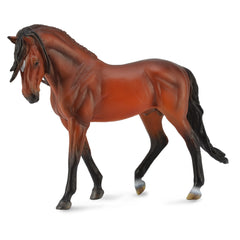 Andalusian Stallion Bright Bay 1:12 (Deluxe) (3 Years +)