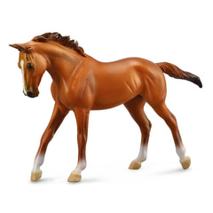 Thoroughbred Mare Chestnut 1:12 (Deluxe) (3 Years +)