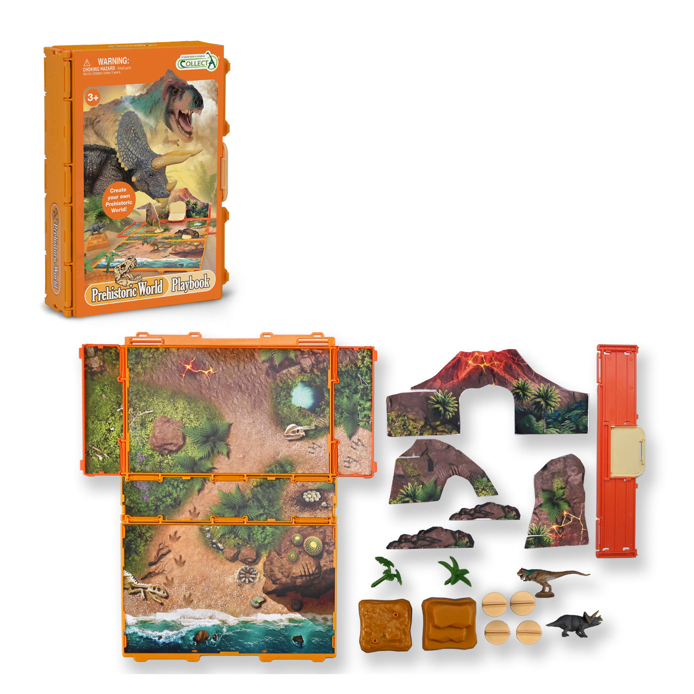 CollectA Prehistoric World Playbook (3 Years +)