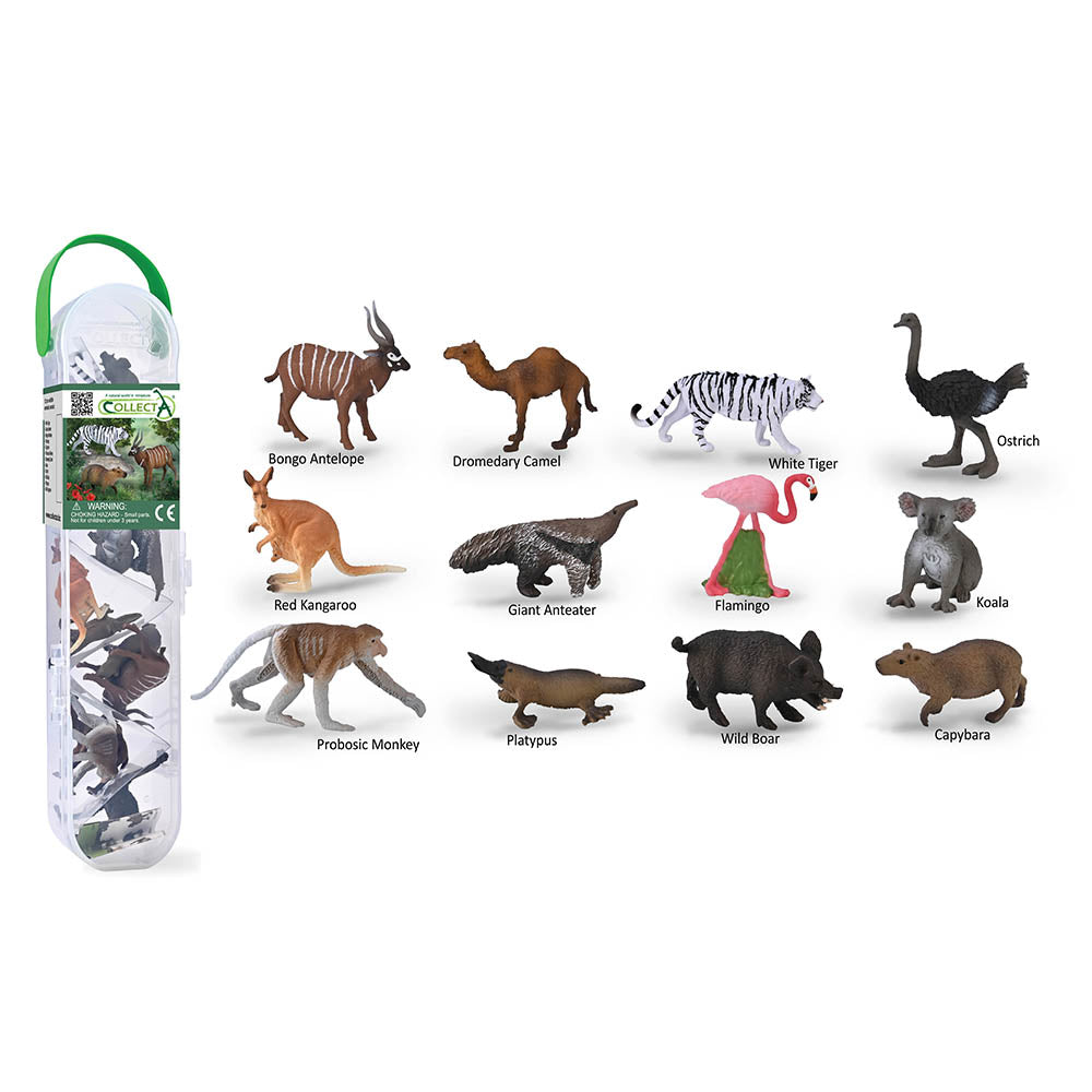 Collecta box of Mini Wild Animal 3 (3 Years +)