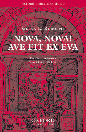 Rudolph Nova, Nova! Ave fit ex Eva: SATB vocal score