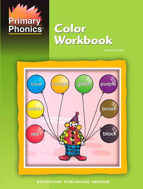 MORE PRIMARY PHONICS-COLOR WORKBOOK