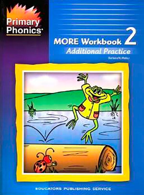 MORE PRIMARY PHONICS-WORKBOOK M-2