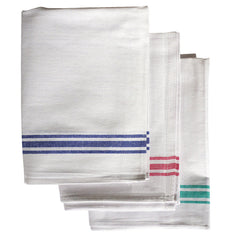 Tea Towel Asst.Cols. Pk 10