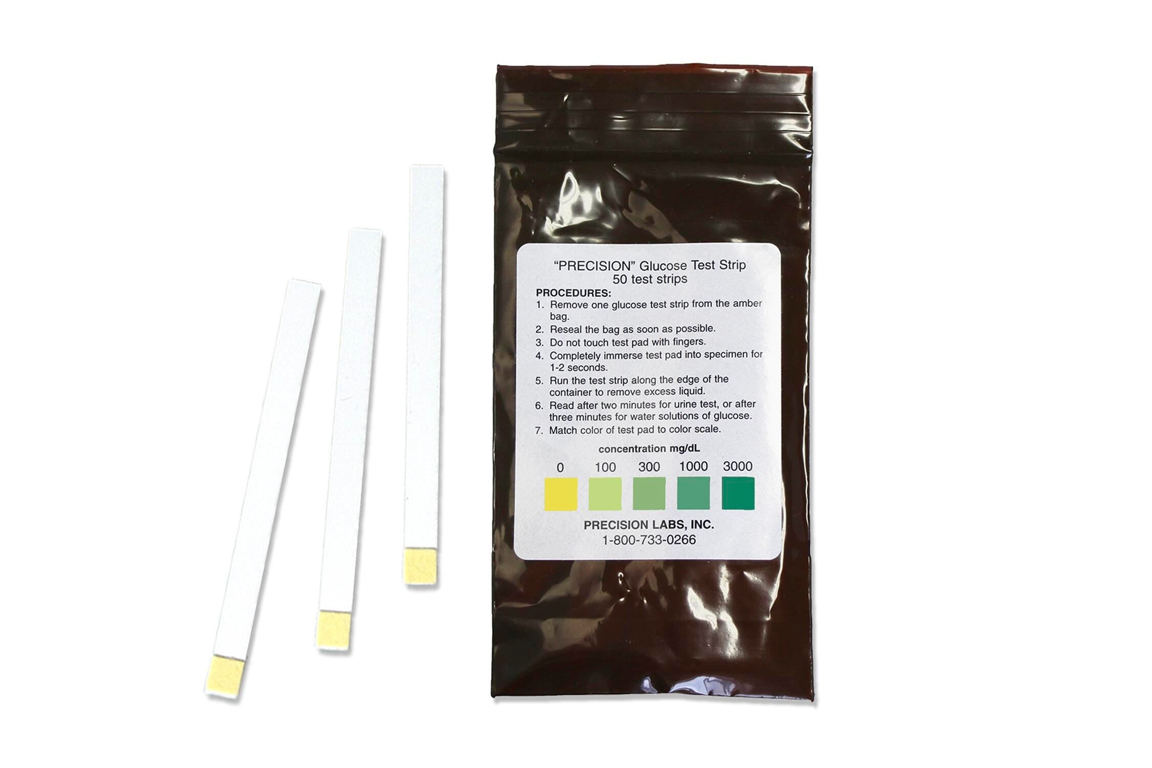 TEST STRIPS GLUCOSE PKG/50