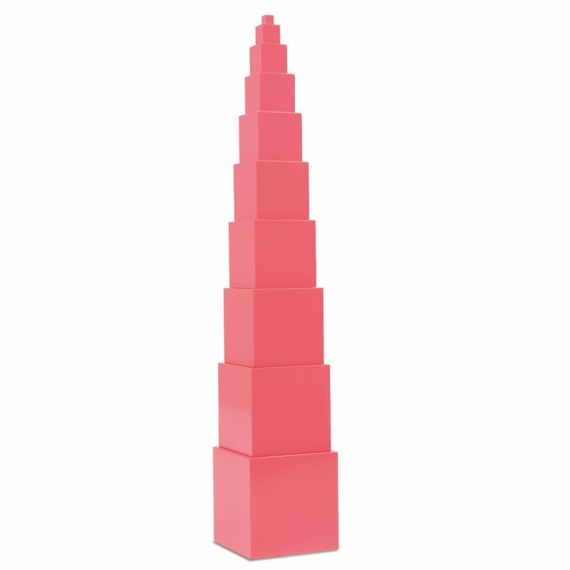 Pink Tower
-BeechWood Glossy