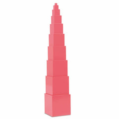 Pink Tower
-BeechWood Glossy