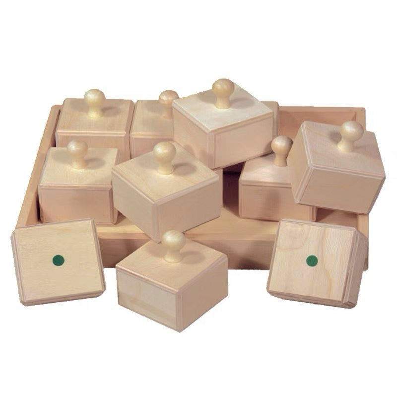 12 sound boxes with trays