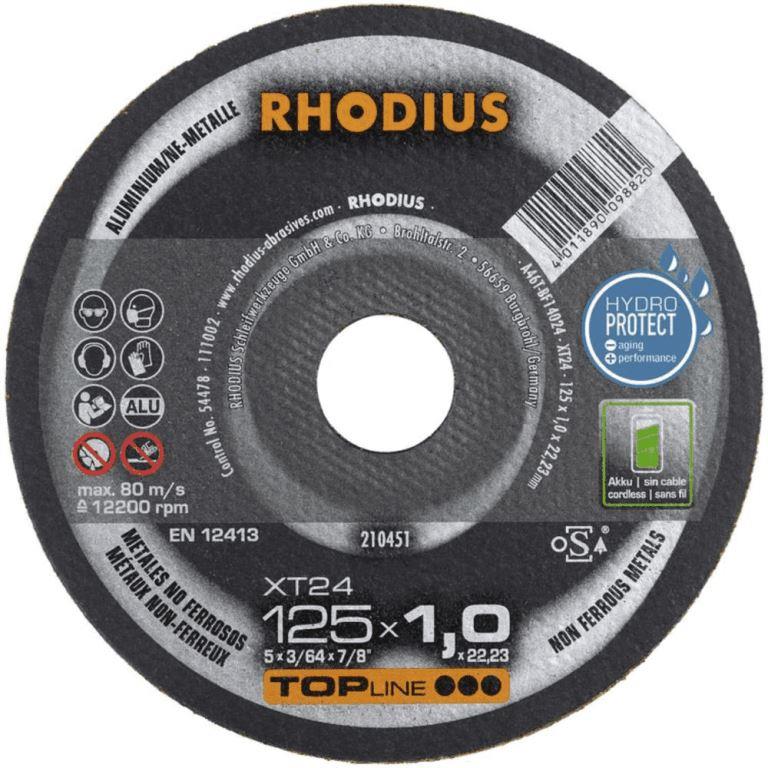 Extra Thin Abrasive Cutting Disc - 115mm For Aluminium & Non - Ferrous Metal