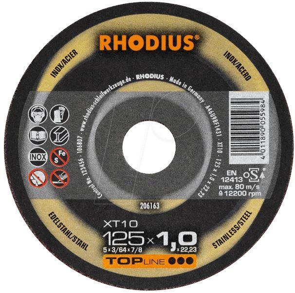 Extra Thin Abrasive Cutting Disc - 115mm For Stainless Steel