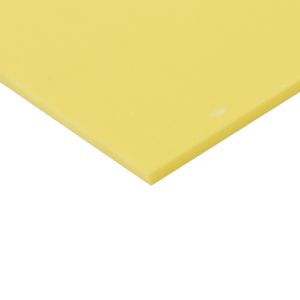 Pastels Cast Acrylic 3mm Sheet - Lemon Bonbon 600 x 400mm