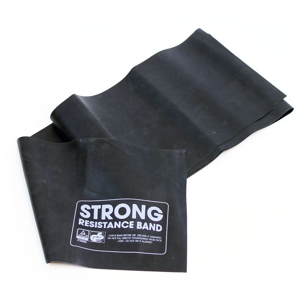 LATEX EXERCISE BAND STRONG RESISTANCE, 1.2M