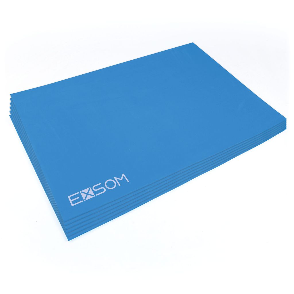 EVA CLASSIC AEROBICS MAT BLUE, SET OF 6