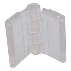 Clear Acrylic Mini Hinge 33 x 25mm - Pack of 10