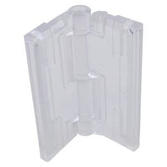 Clear Acrylic Standard Hinge 45 x 39mm - Pack of 10