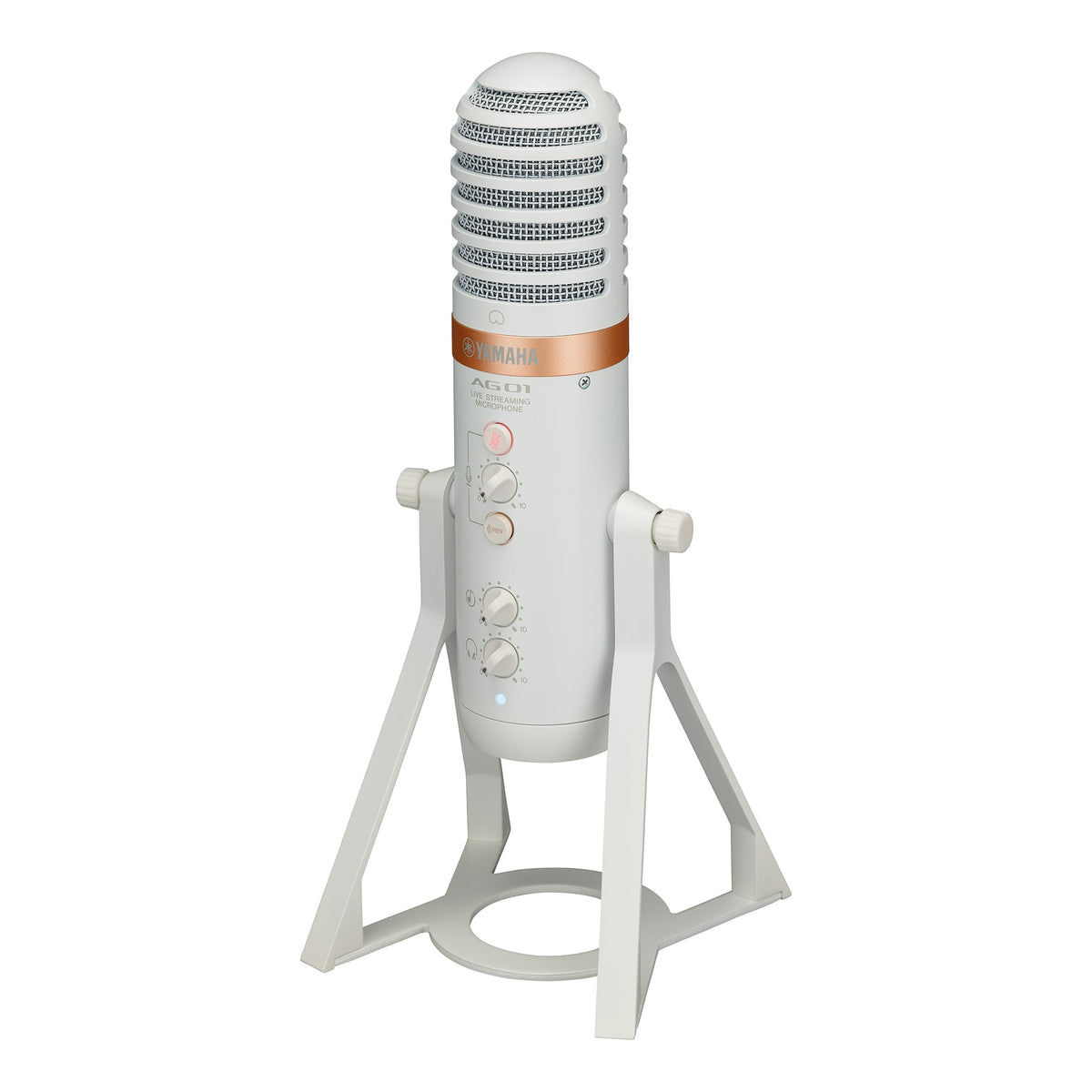 Yamaha AG01 live streaming USB condenser microphone - White