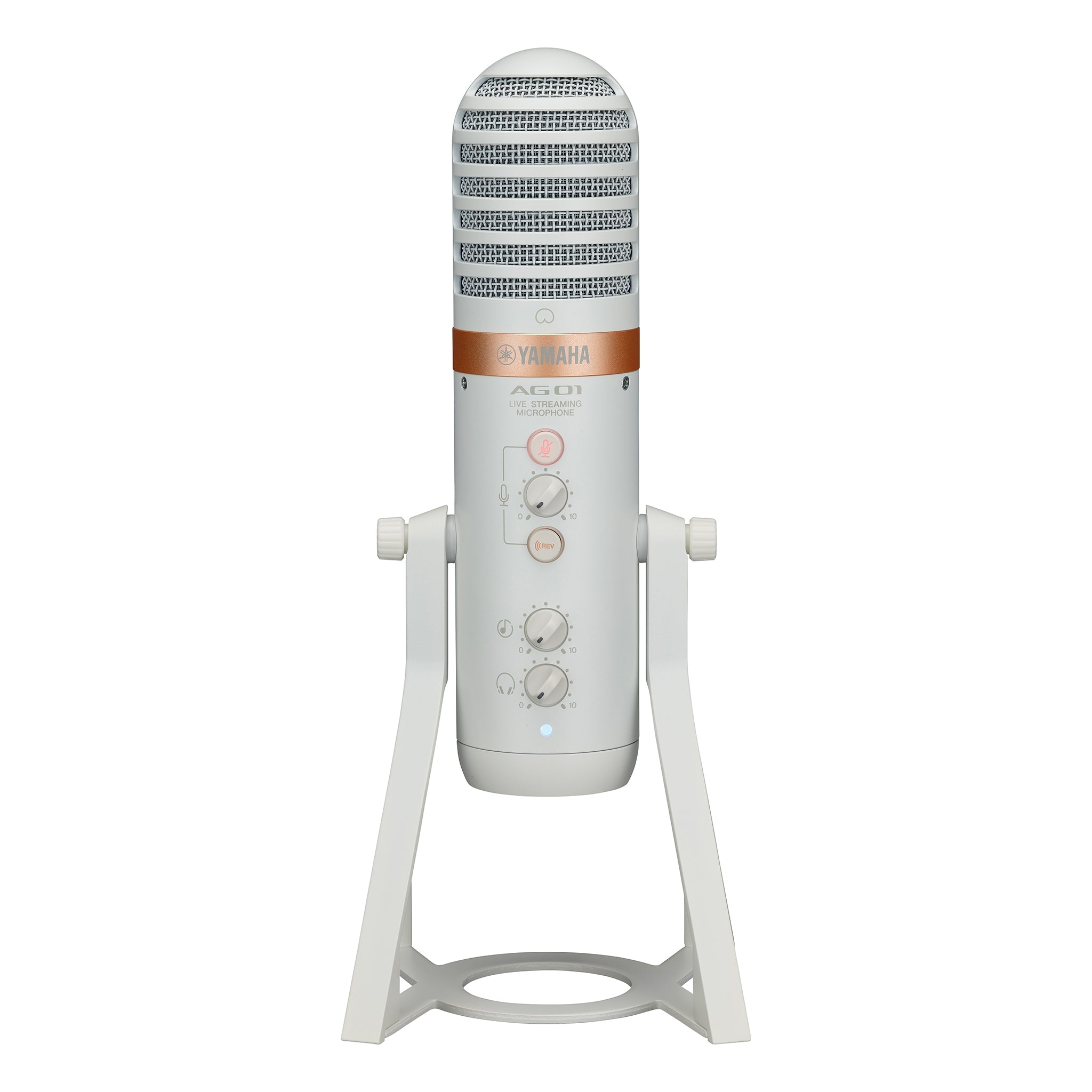 Yamaha AG01 live streaming USB condenser microphone - White