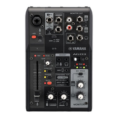 Yamaha AG03MK2 3 channel live streaming analogue mixer - Black