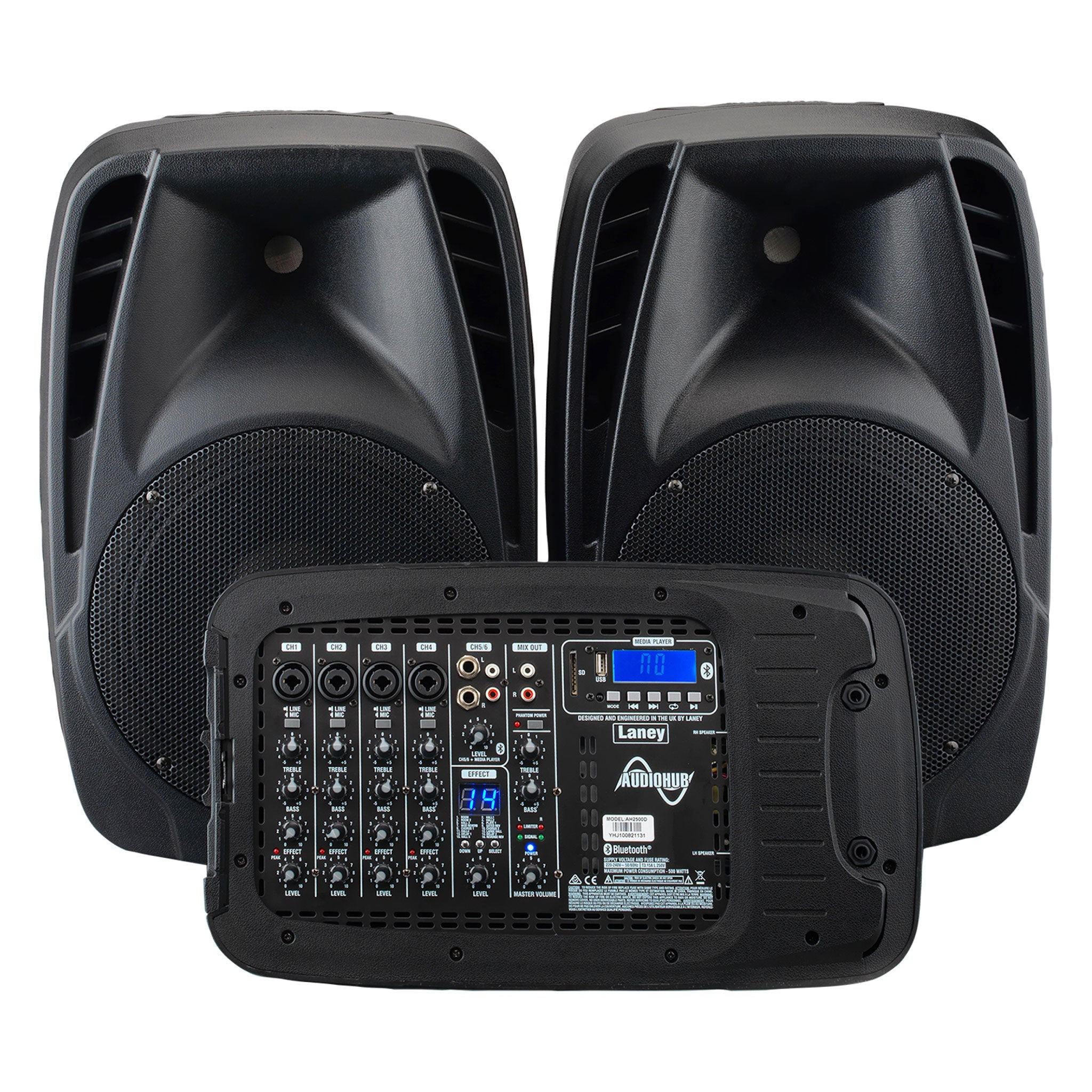 Laney Audiohub AH2500D portable PA system