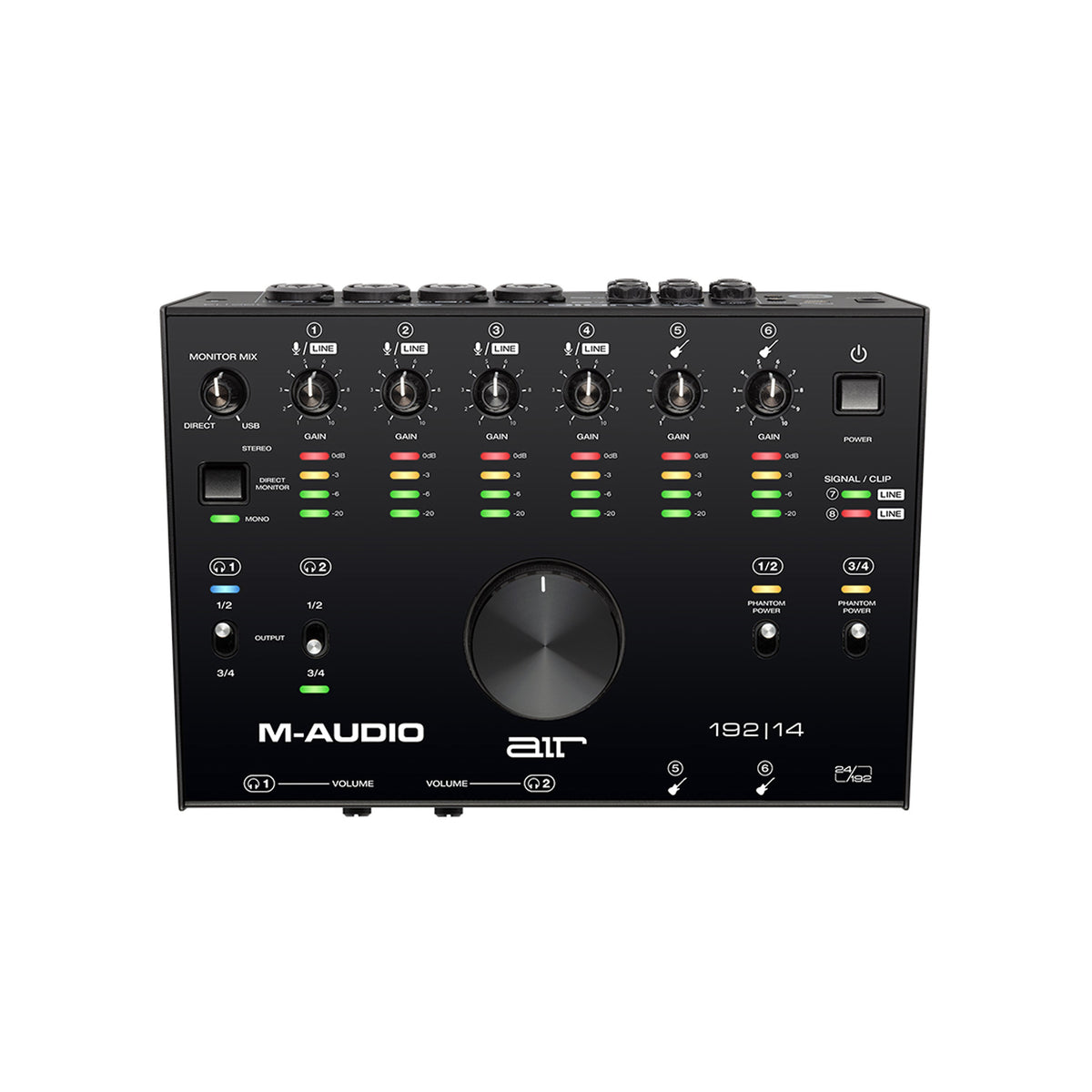 M-Audio AIR 2-in/2-out 24/192 USB audio interface