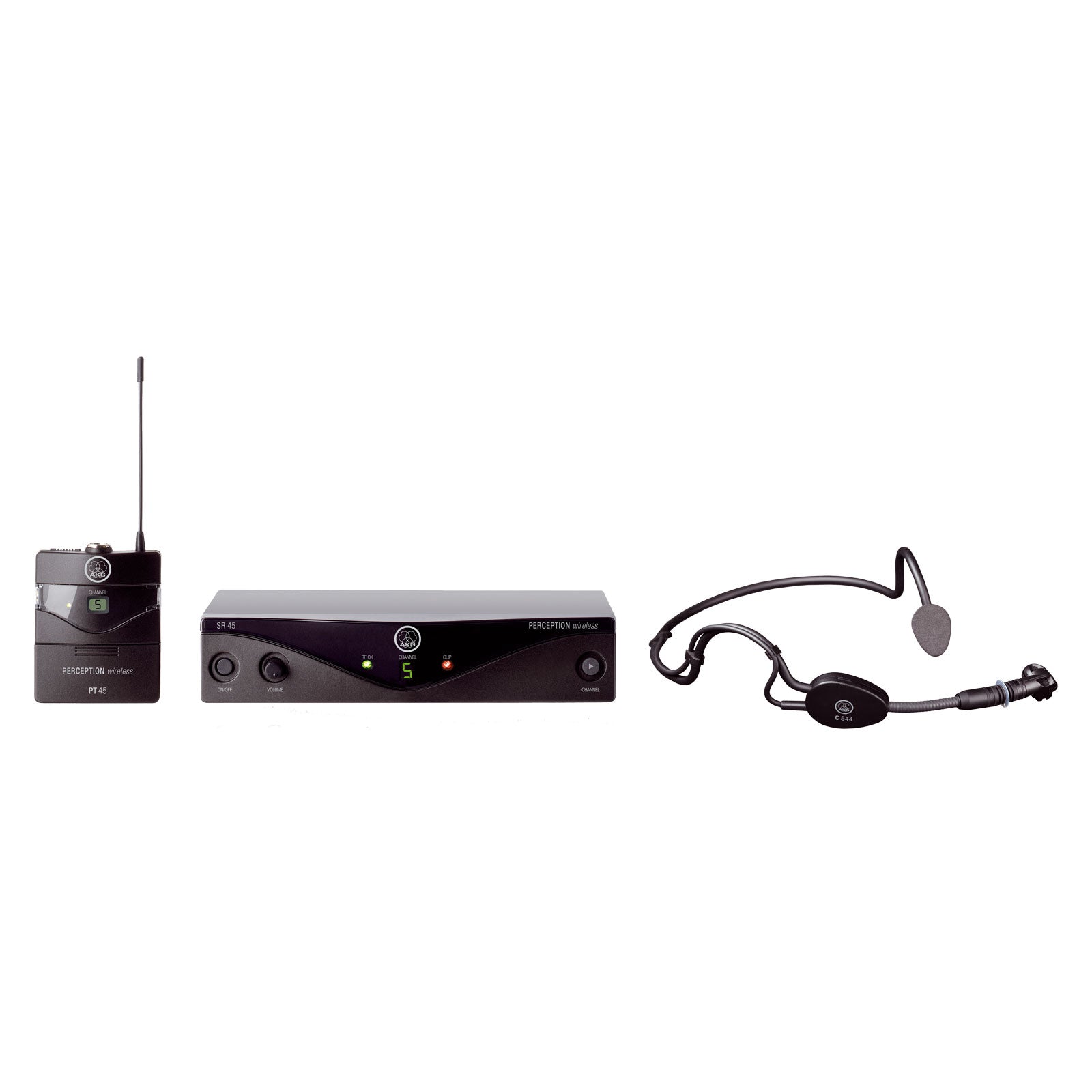 AKG Perception wireless microphone set - Sport set Headset microphone