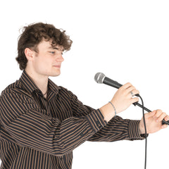 Apextone easy-adjust boom microphone stand