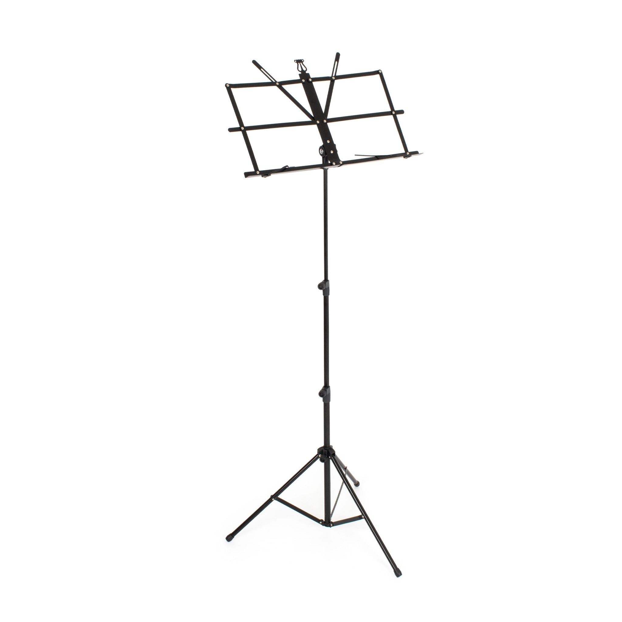 Apextone folding music stand - Black
