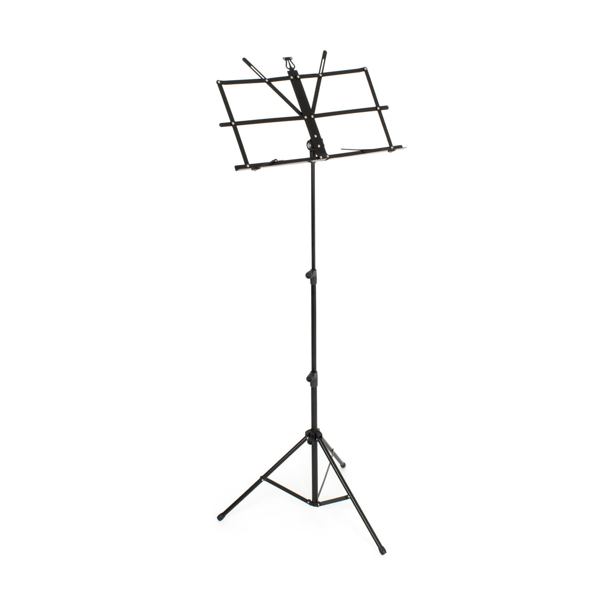 Apextone folding music stand - Black
