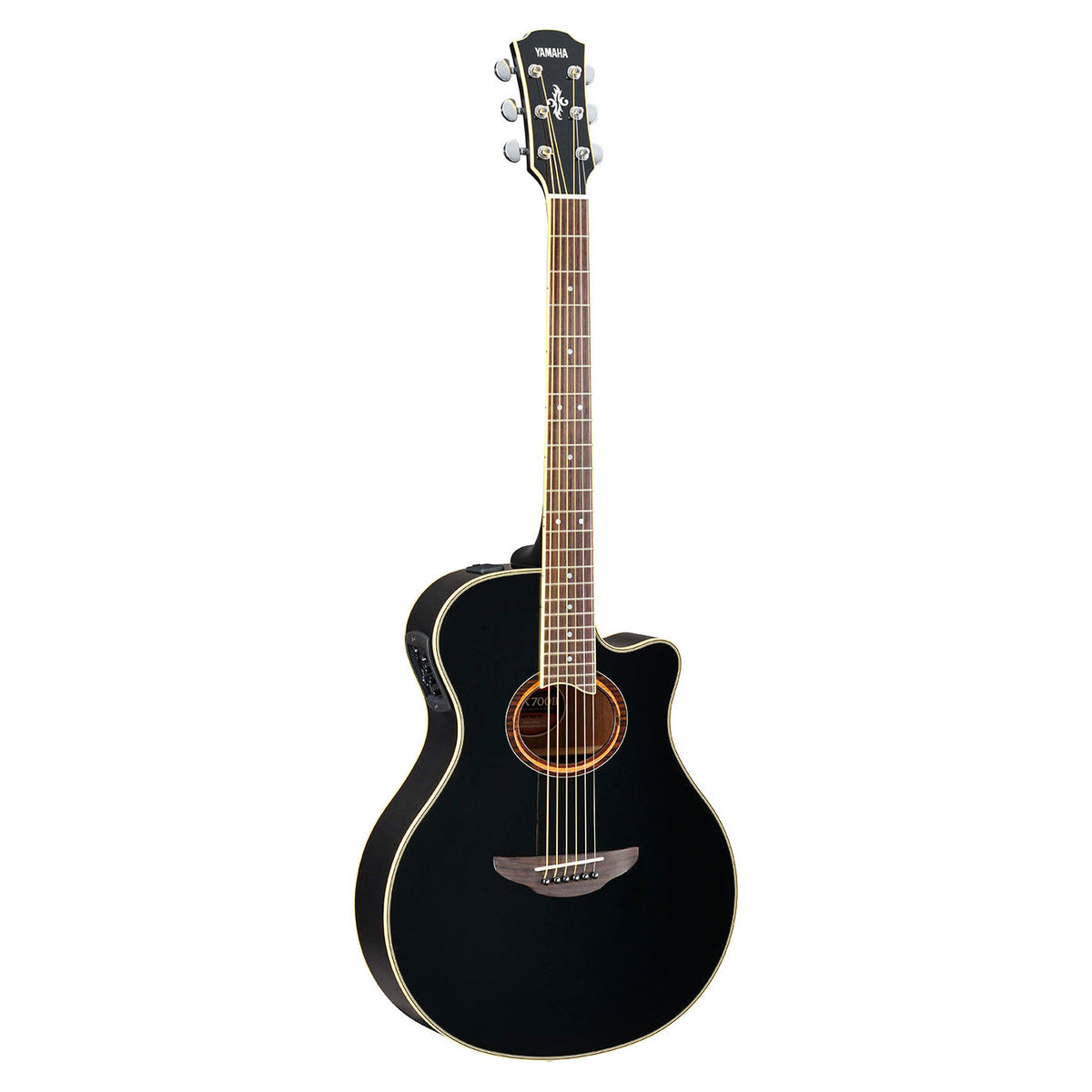 Yamaha APX700II 4/4 cutaway electro-acoustic guitar - Black gloss