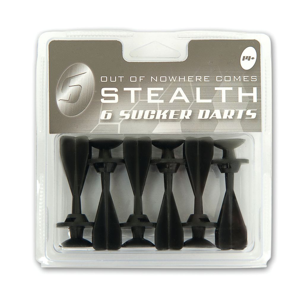 PETRON STEALTH CROSSBOW SUCTION DARTS PACK OF 6