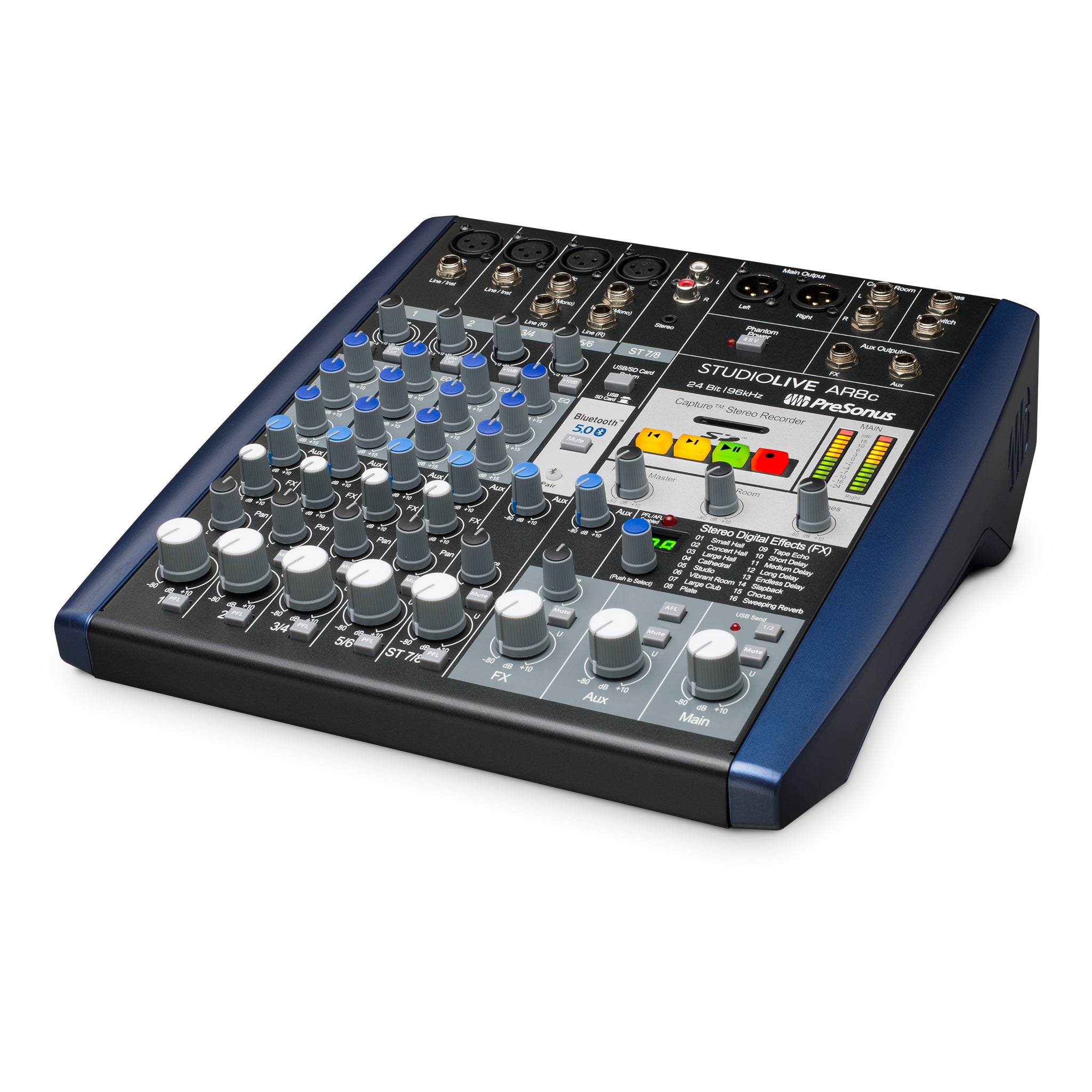 StudioLive AR8C USB 8-channel hybrid mixer