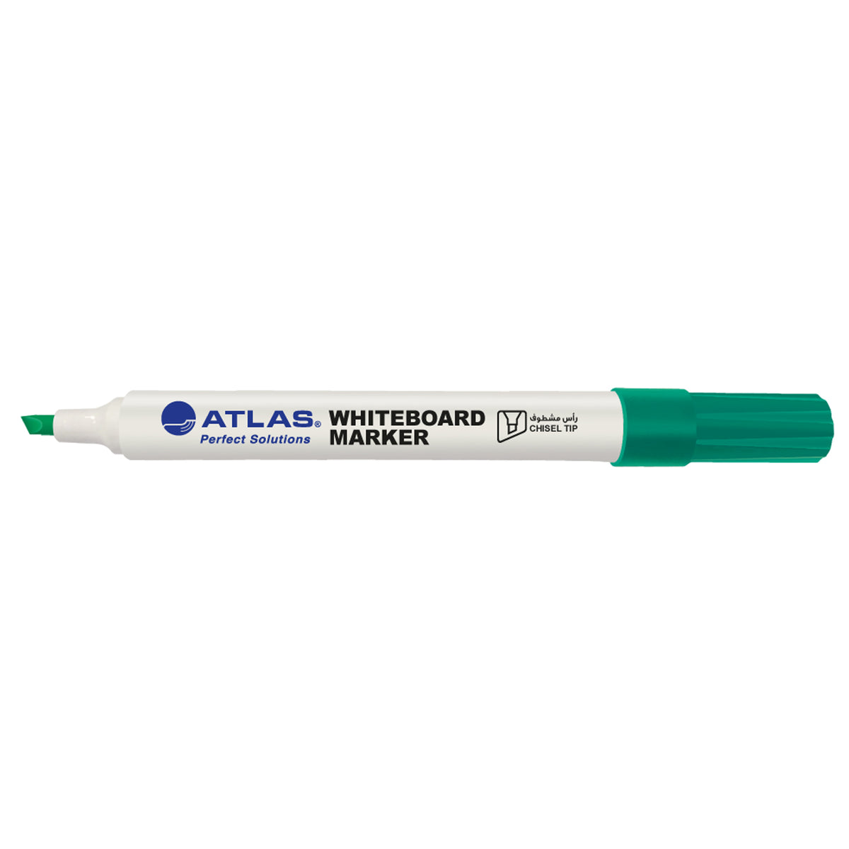 Atlas, Whiteboard Marker Chisel Green